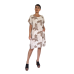 Φόρεμα κοντό βαμβακερό με μανίκια